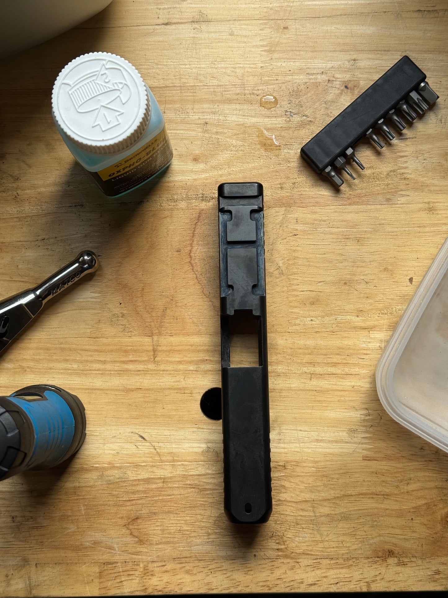 Optic Cut for Glock Slide