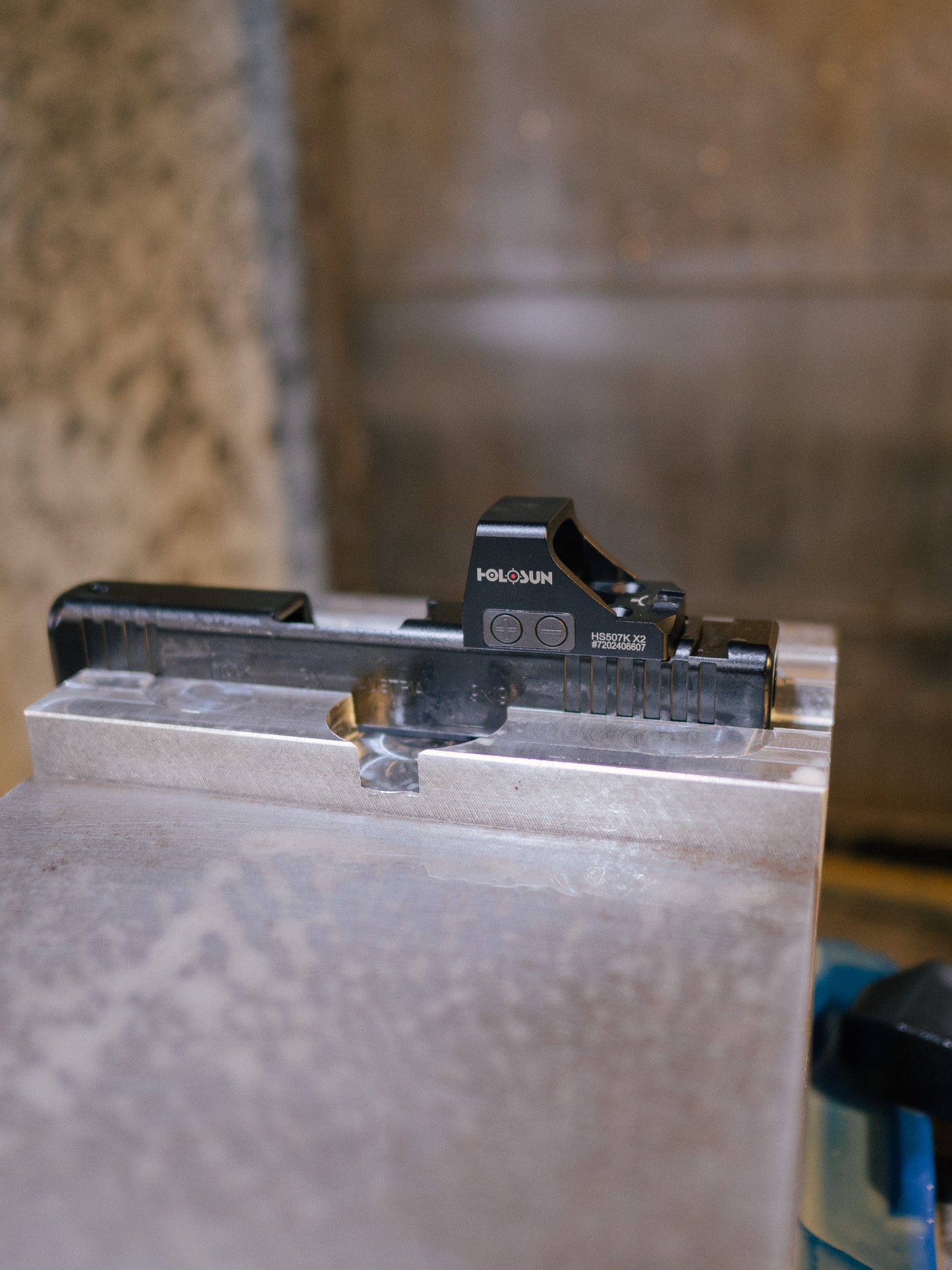 Optic Cut for Glock Slide