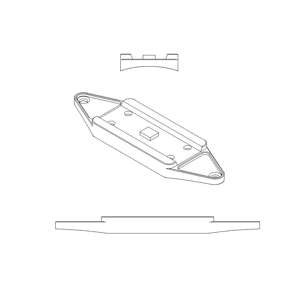 Billet Ruger 10/22 Red Dot Mount – Aimpoint Micro Footprint – American Made